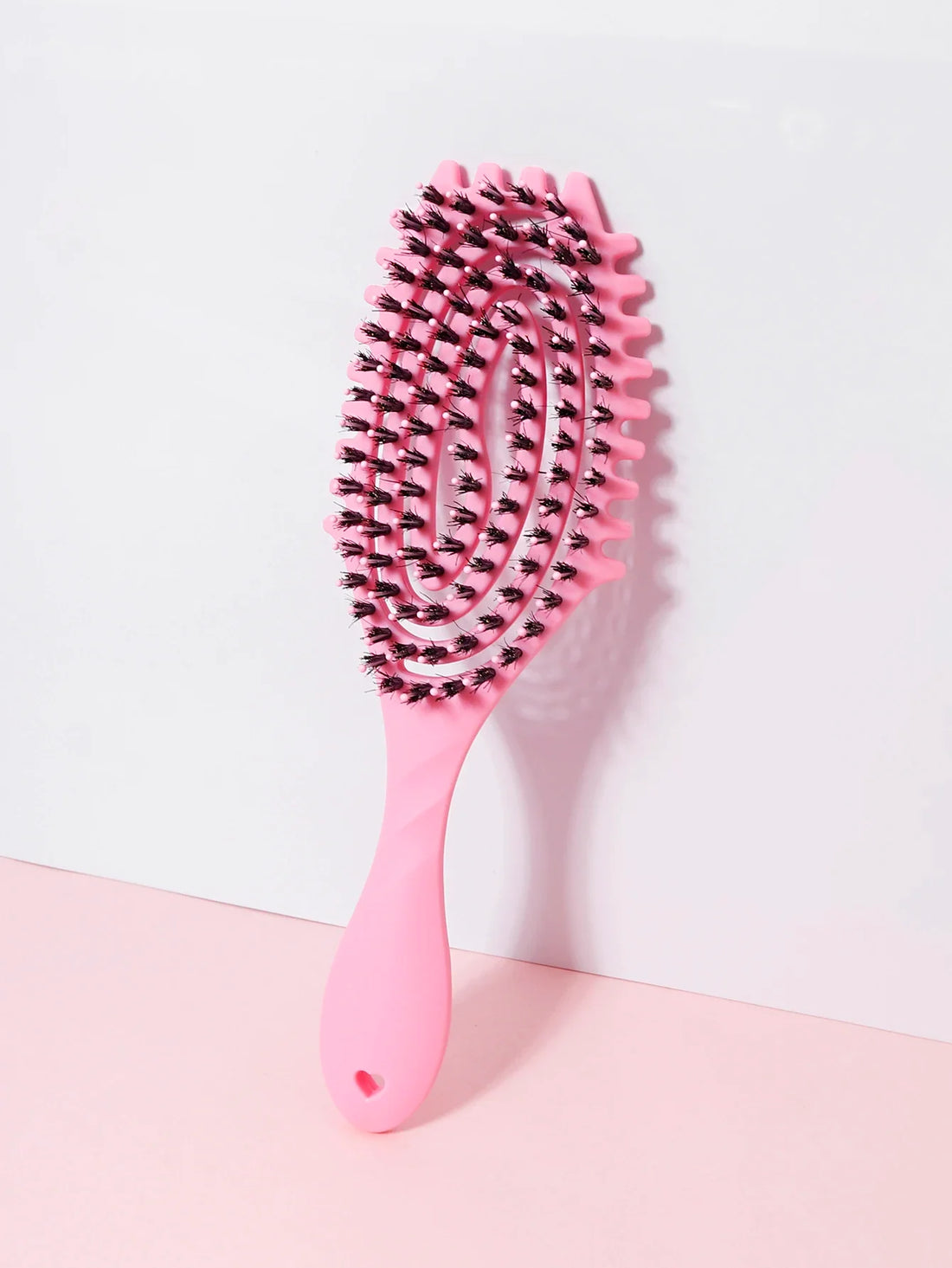 Hollow Scalp Massage Comb with Bristles Anti-Static PC 1 Piece