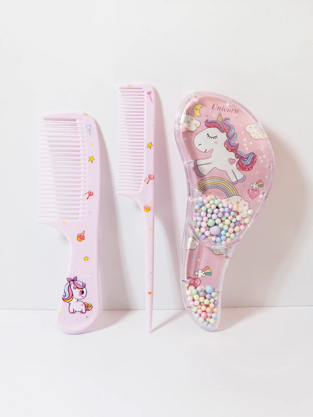 3 Piece PC Comb Set Wet and Dry Dual Use Hair Styling Tool