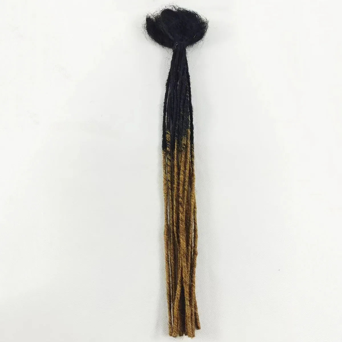 0.2cm Wide 8-12 Inch 10-Strand 100% Handmade Real Human Hair Dreadlock Extensions