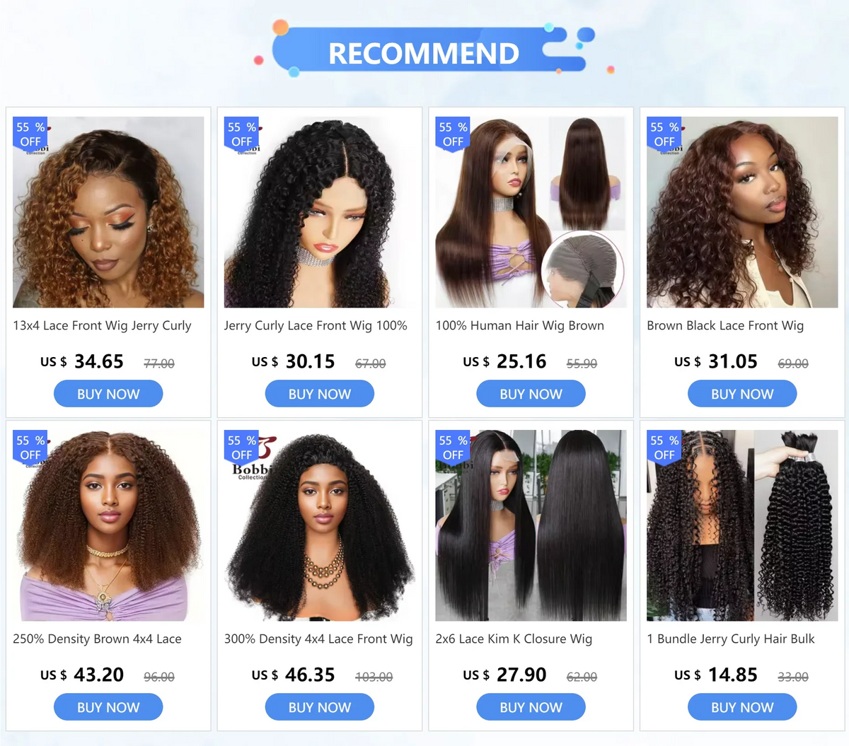 100% Human Hair Short Straight Wig with Bangs Natural Black Machine Made Bobbi