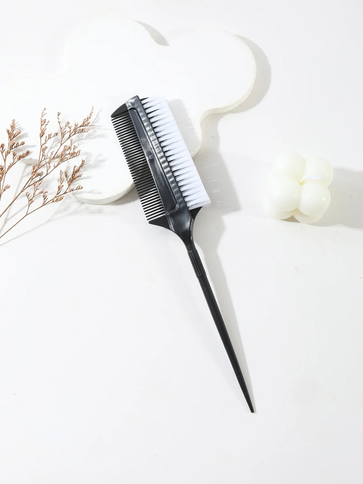 Hair Dye and Styling Brush Soft Bristles 1 or 2 Piece PC Loop Brush