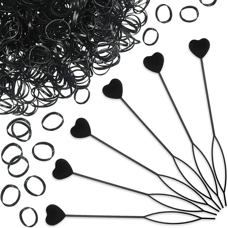 Plastic Hair Pulling Needle Styling Tool ABS Resin