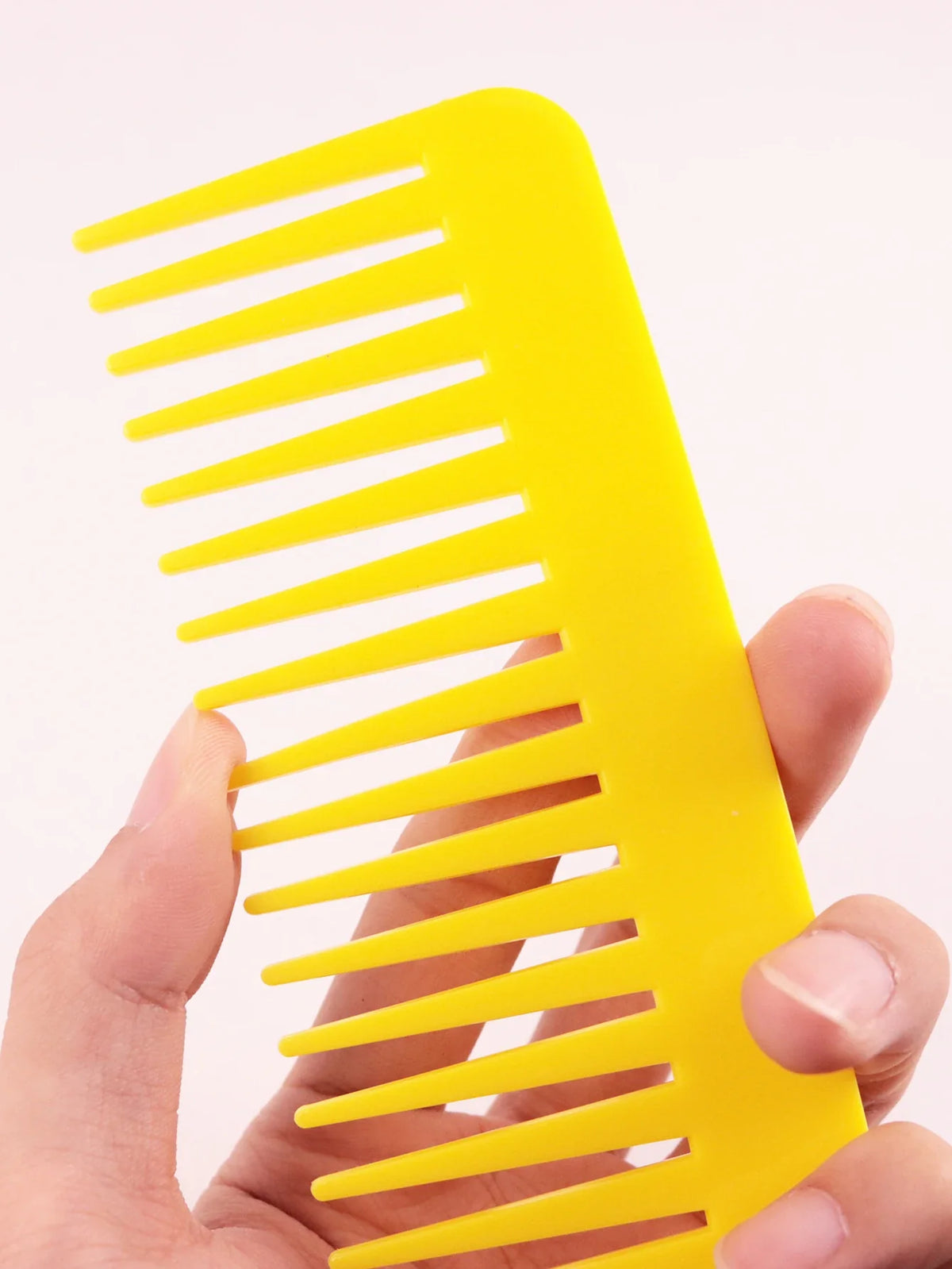1pc Anti-Static Wide Tooth Hair Comb Plastic Salon Styling Tool