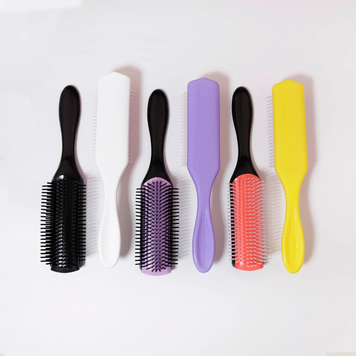 Styling Hair Brush Loop Brush Set 1 2 3 6 Pcs PP Material