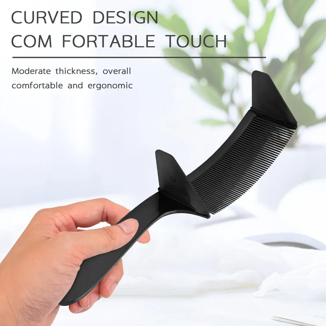 Curved Positioning Comb And Styling Tool For Hair Wigs 1 Piece Pp