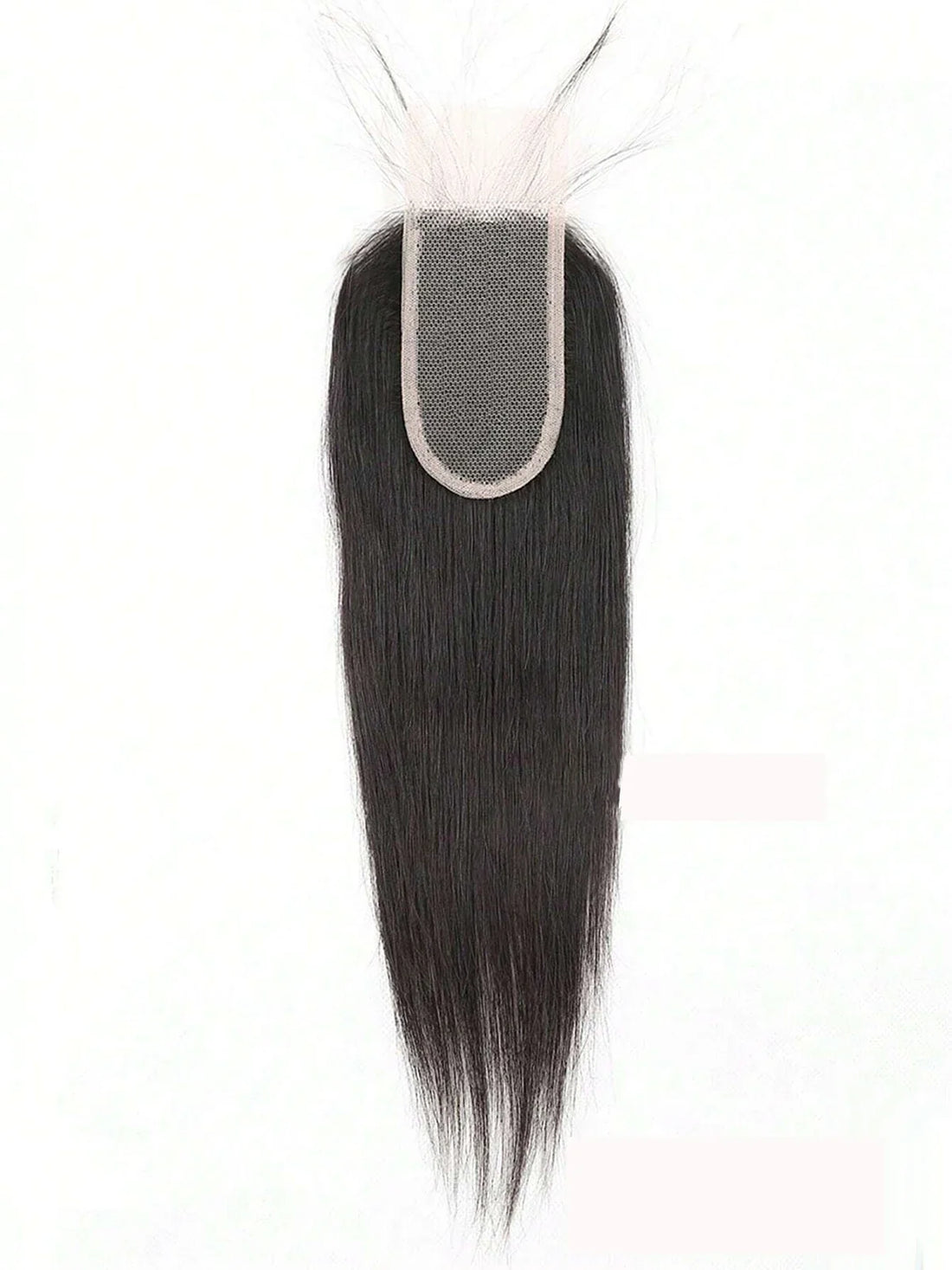 100% Human Hair Brazilian Straight/Body Wave Transparent Swiss Lace Closure 2x4 Nature Black 10-20 Inches