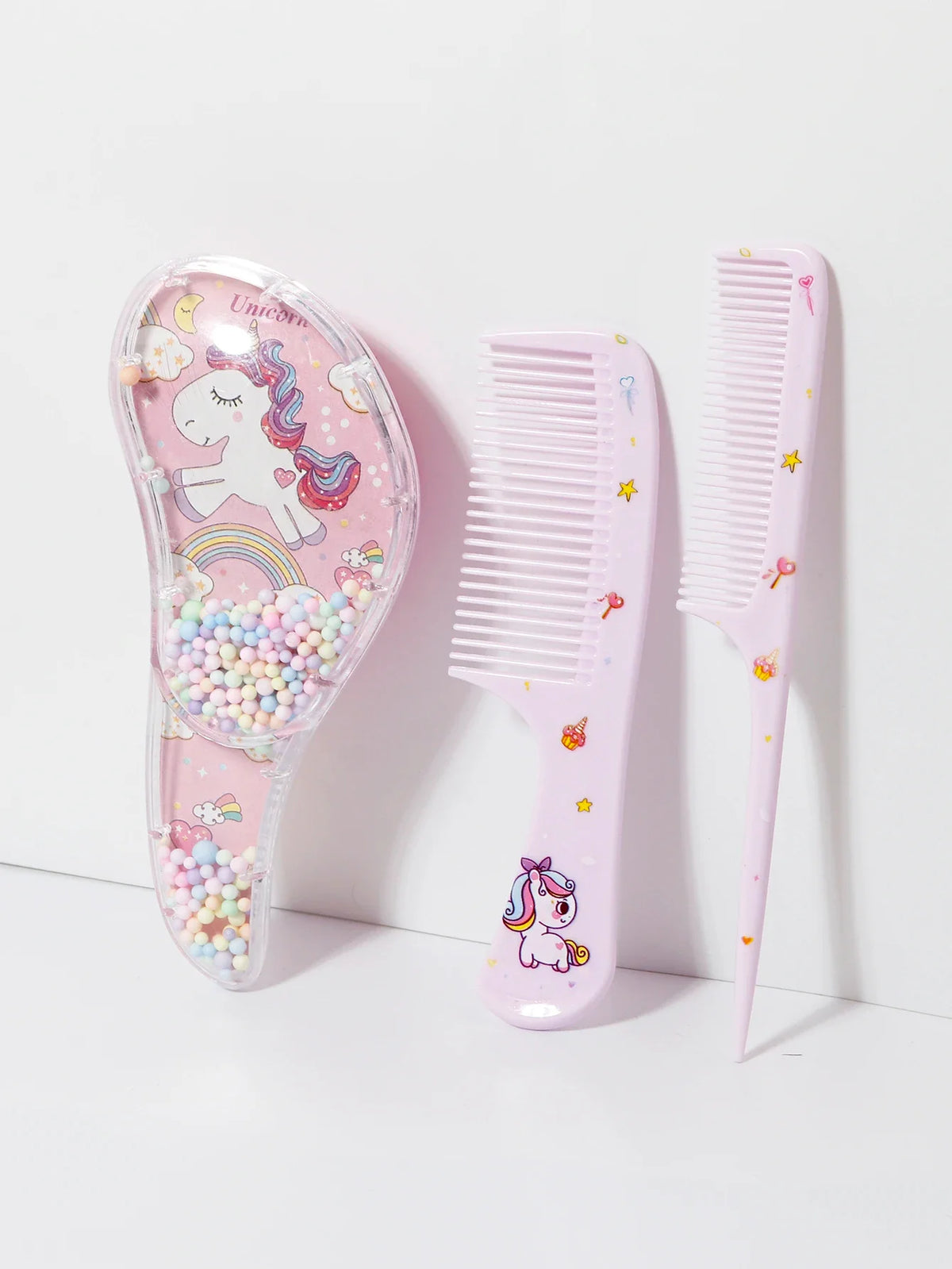 3 Piece PC Comb Set Wet and Dry Dual Use Hair Styling Tool