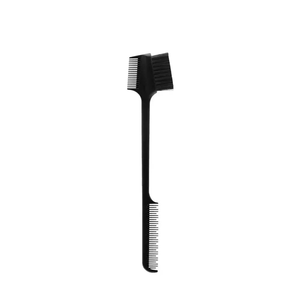 Three in One Edge Control Brush Comb ABS Material 1 Piece