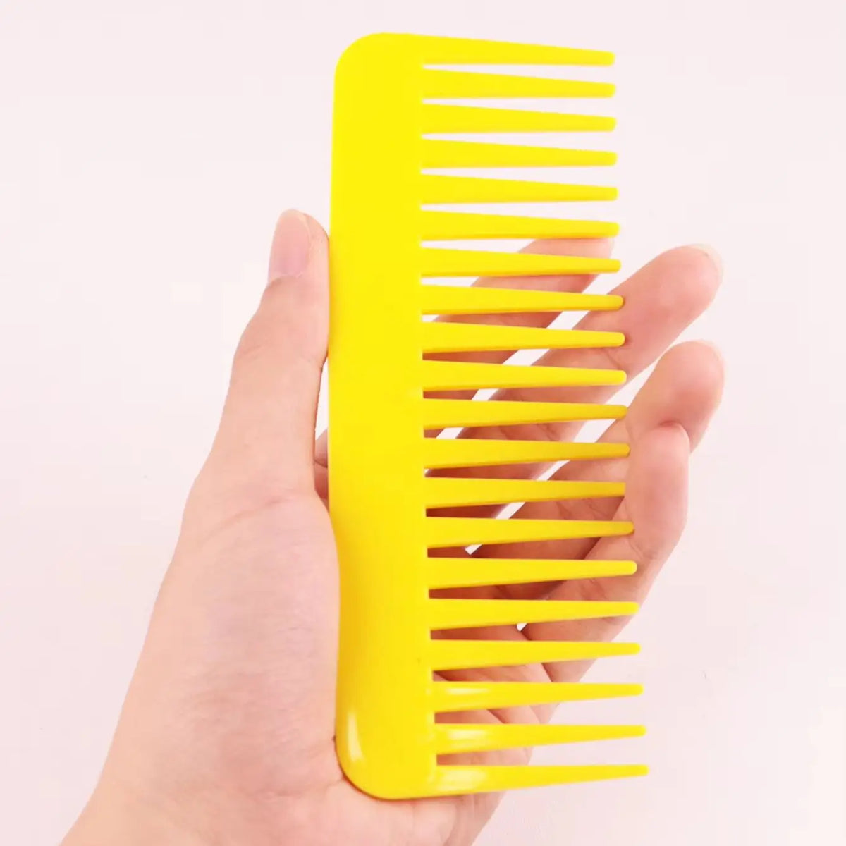 1pc Anti-Static Wide Tooth Hair Comb Plastic Salon Styling Tool