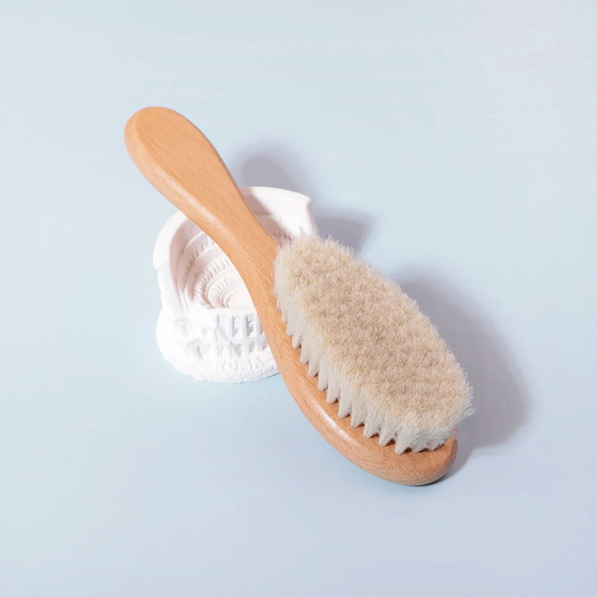1/2pcs Wool Clothes Brush With Wood Handle Anti Static Lint Remover