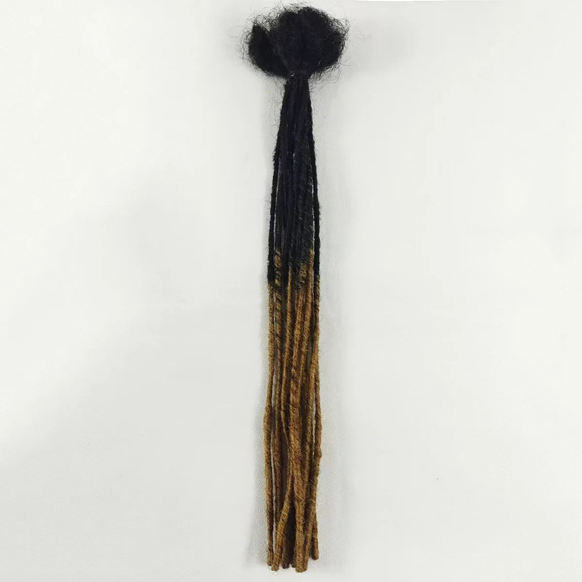 0.2cm Wide 8-12 Inch 10-Strand 100% Handmade Real Human Hair Dreadlock Extensions