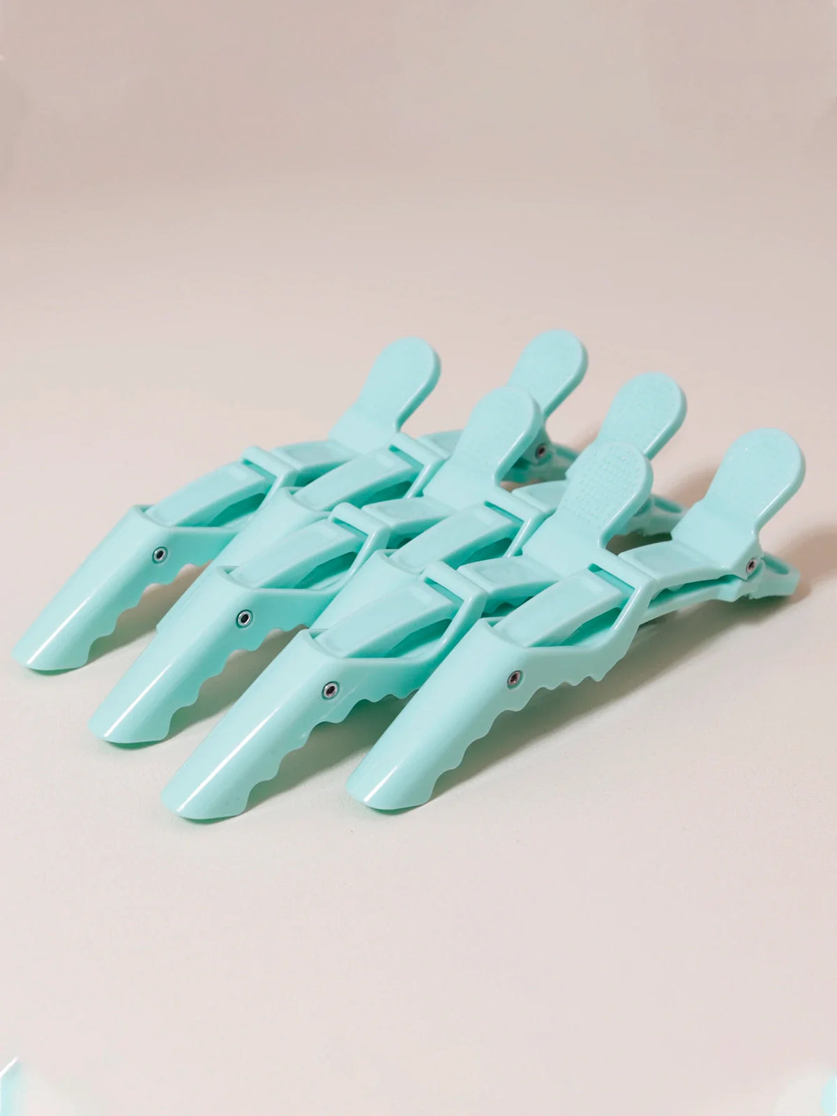 1 to 6 Piece Alligator Hair Clips Crocodile Grip Salon Styling Tool