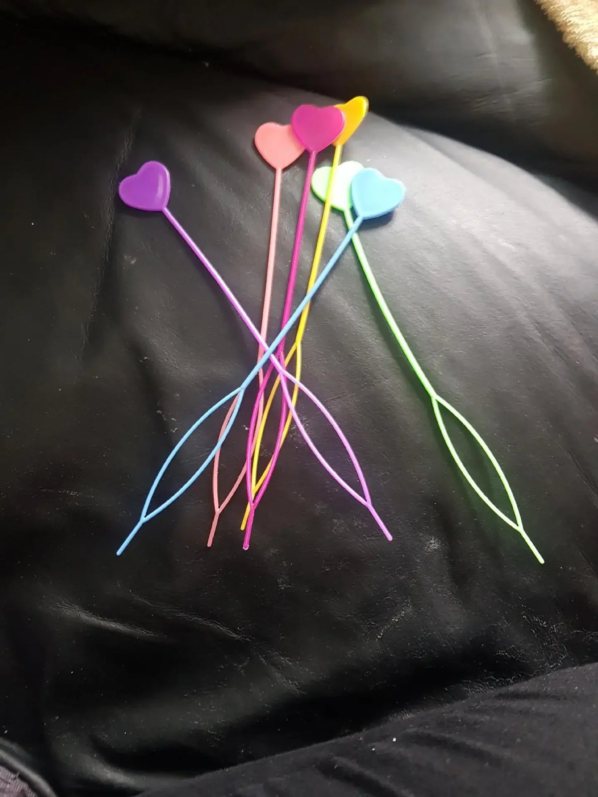 Plastic Hair Pulling Needle Styling Tool ABS Resin