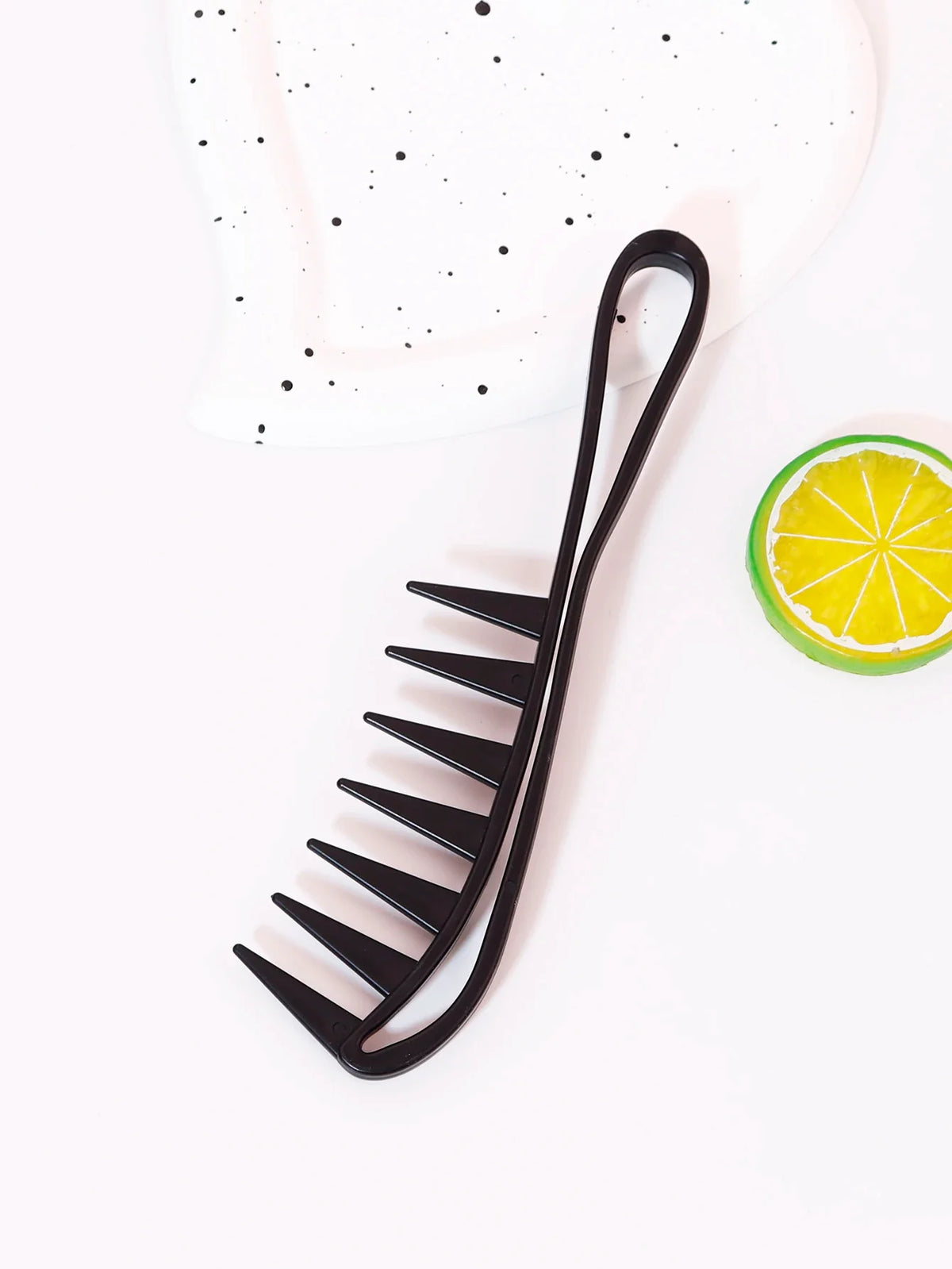 Wide Teeth Plastic Massage Hair Comb Salon Styling Tool