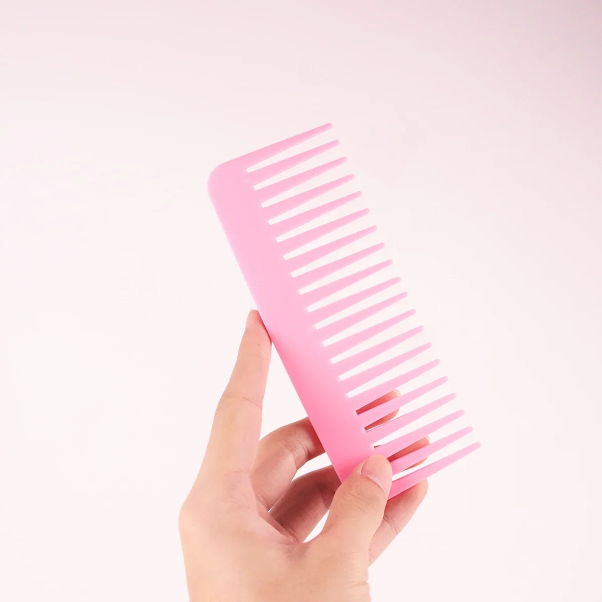 1pc Anti-Static Wide Tooth Hair Comb Plastic Salon Styling Tool
