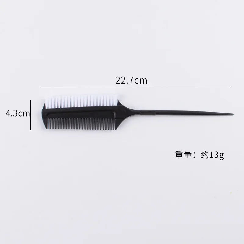 Double Sided Nylon Hair Dyeing Comb and Brush Styling Tool 1 Pack