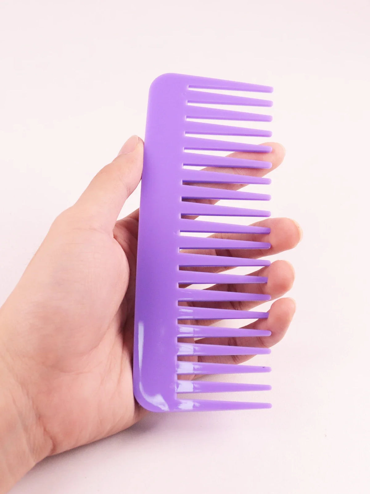 1pc Anti-Static Wide Tooth Hair Comb Plastic Salon Styling Tool