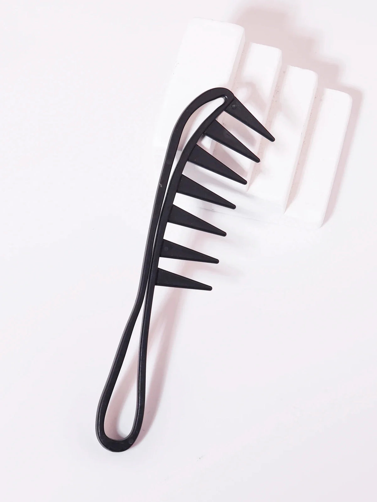 Wide Teeth Plastic Massage Hair Comb Salon Styling Tool