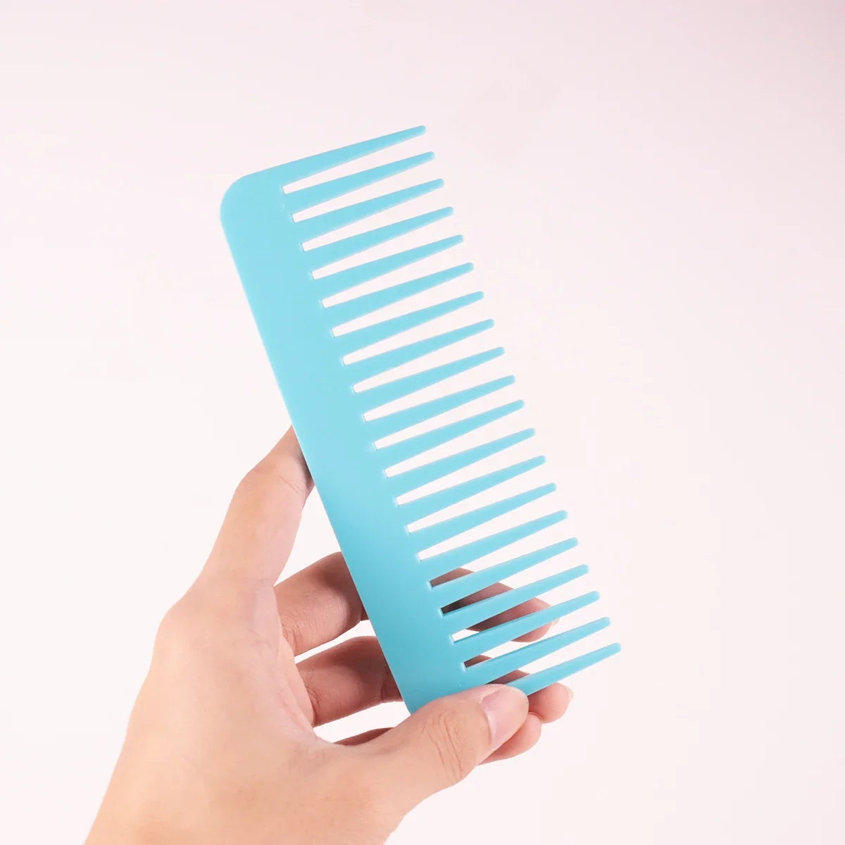 1pc Anti-Static Wide Tooth Hair Comb Plastic Salon Styling Tool