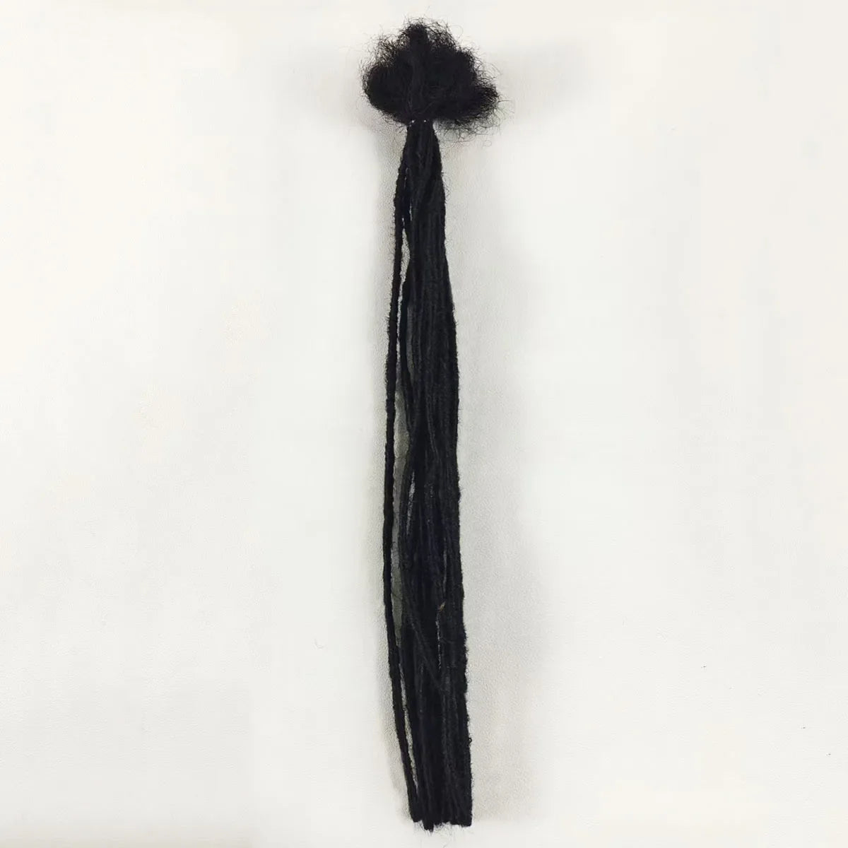 0.2cm Wide 8-12 Inch 10-Strand 100% Handmade Real Human Hair Dreadlock Extensions