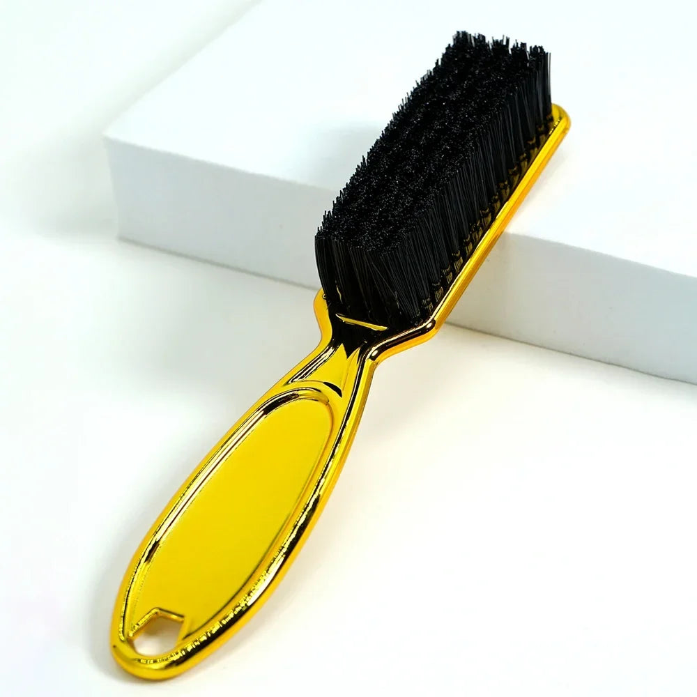 Beard Styling Brush Plastic Hair Oil Carving Cleaning Brush 1 Piece